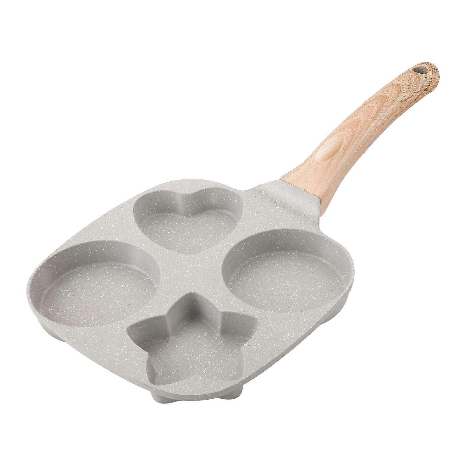 Maifan Stone Non-stick Pan Hamburger Frying Pan Bottom Thickened And Deepened Flat-bottomed Induction Cooker Universal Mini Omelette Pan Home AA