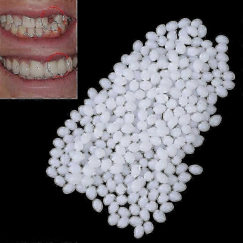 Kit de réparation temporaire de dents Vampire, colle solide pour fausses dents, 50 g