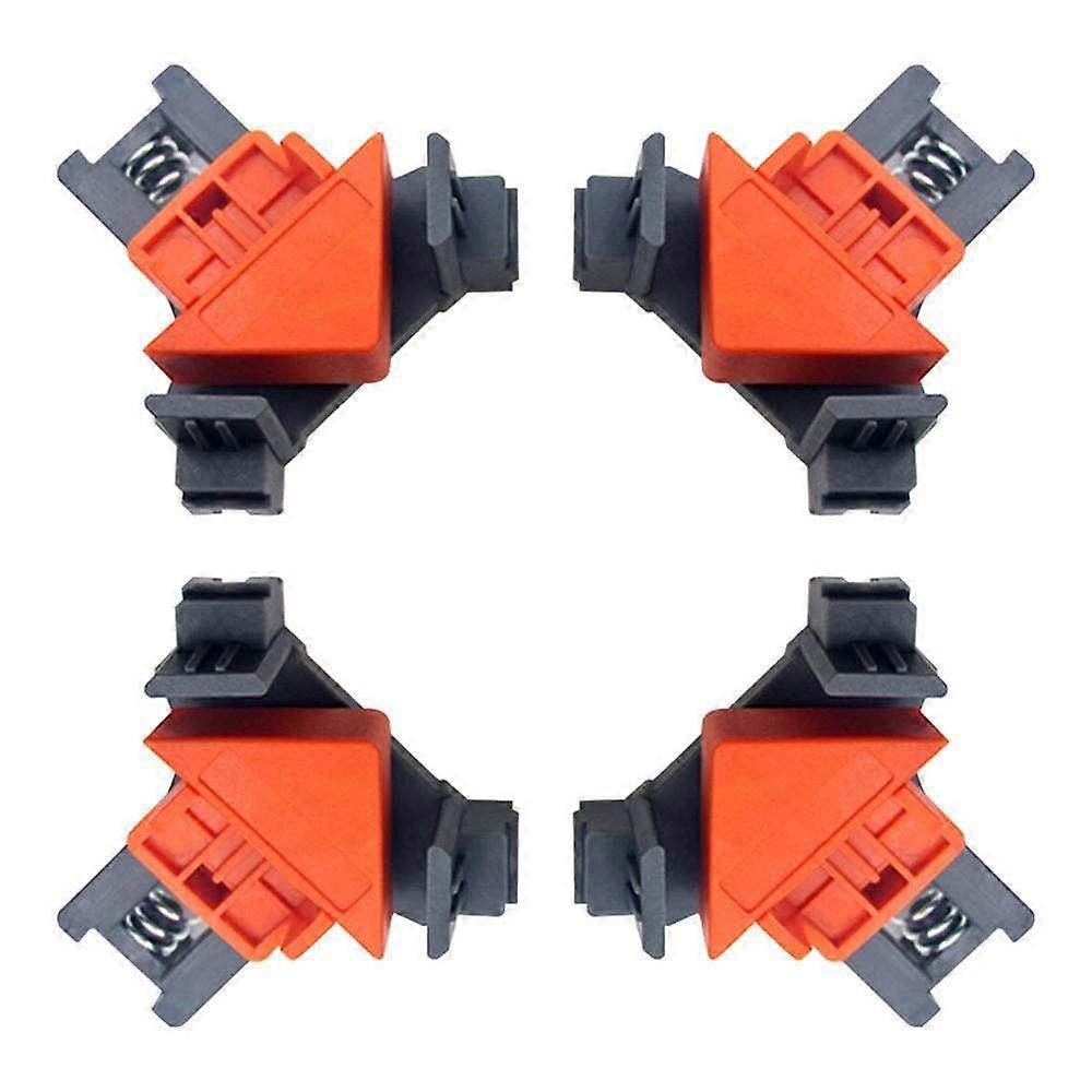 Angle Clamps 4 Piece Angle Fixing Clip, Multi -Functional Woodworking Clamp Adjustable Swing Correct