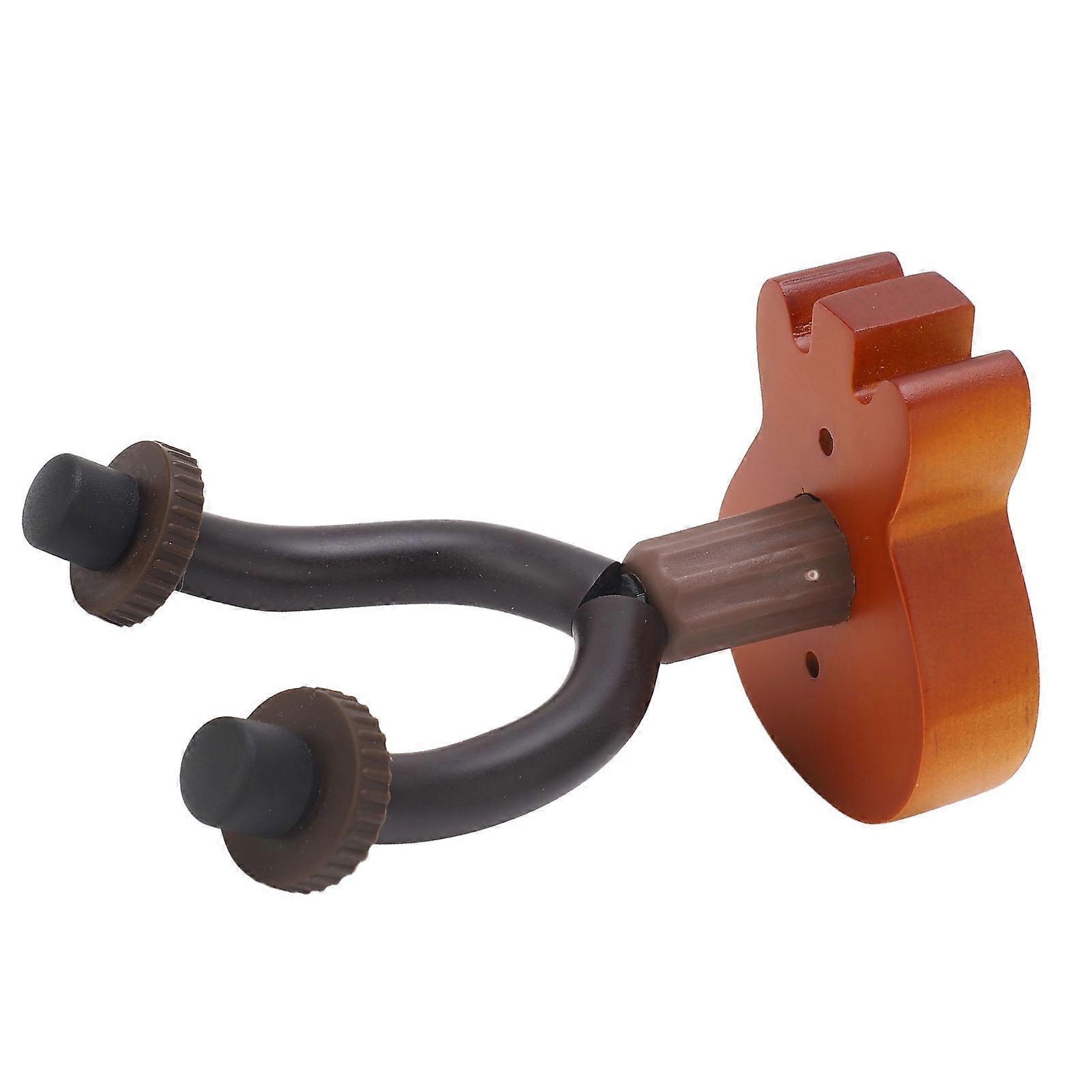 Beech Wood Guitar Wall Hanger Hook 20kg Load Capacity