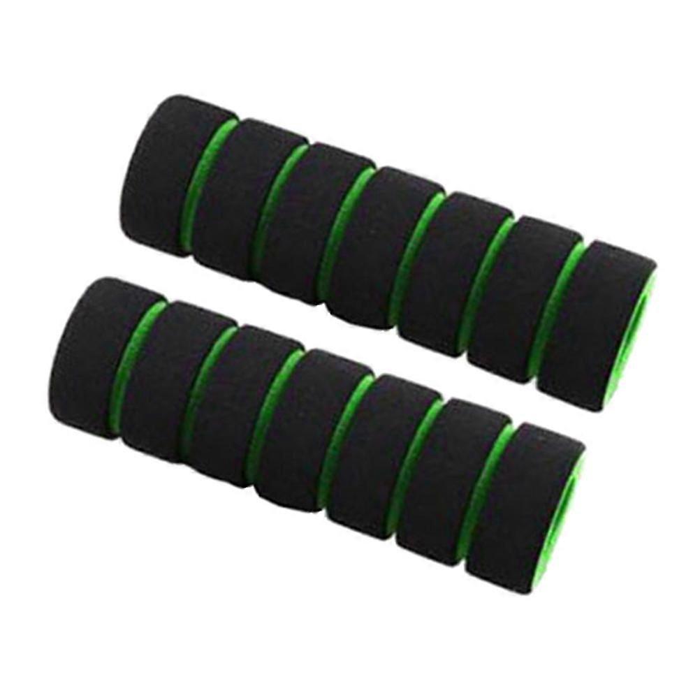 2 Pcs Bicycle Grips Handlebars Non-slip Handle Grips Handle Bar Sponge Grips Bike Grip Grip Cover