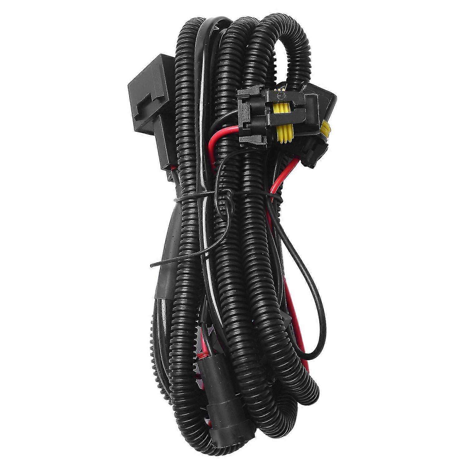 1pcs Car Fog Light Relay Harness H11 880 Relay Adapter Extension Cable 40a Led Light And Halogen Fo