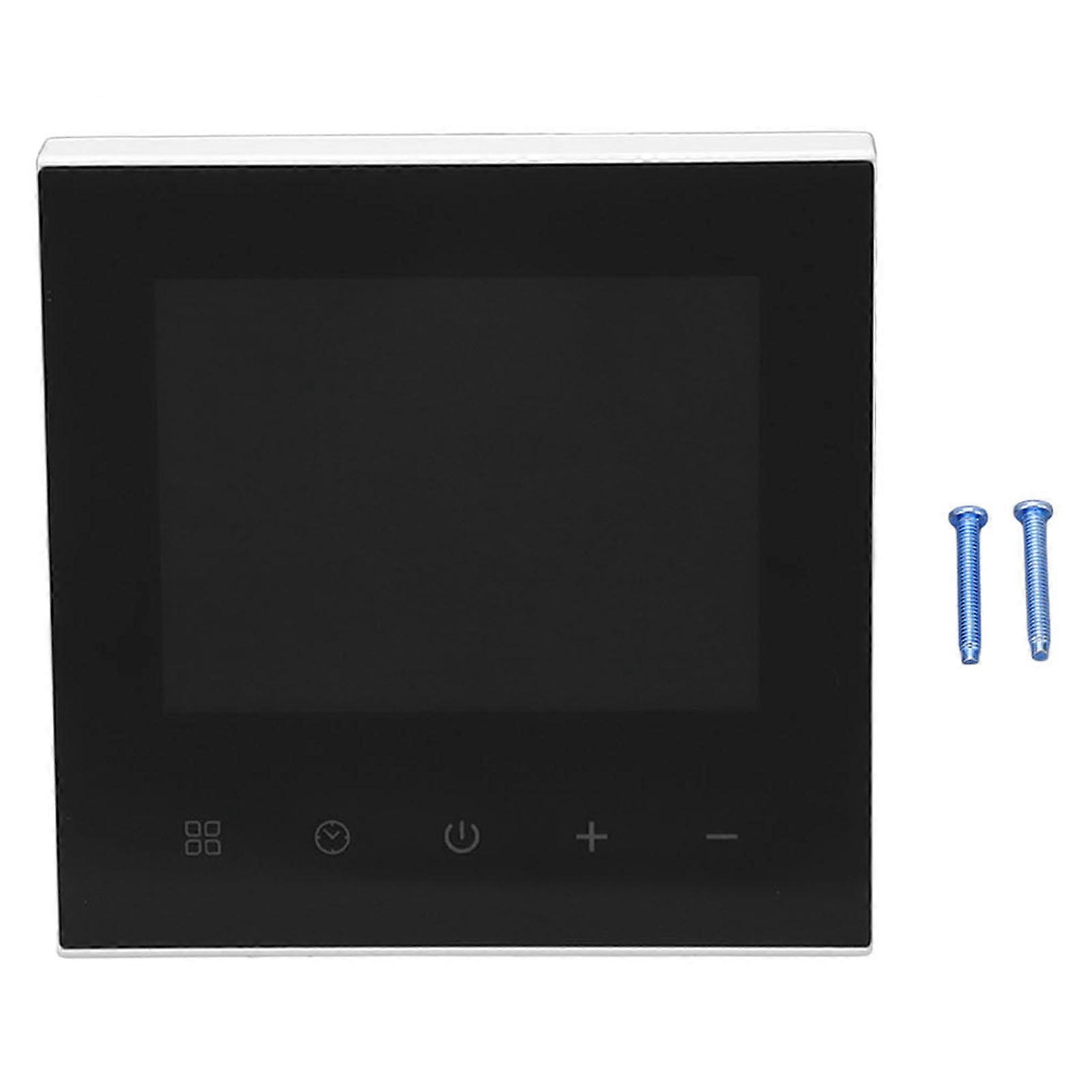 Intelligent Touch Screen Thermostat For Home And Office, Smart Programmable Thermostat Wi-Fi Enabled Temperature Controller With Touch Screen Lcd