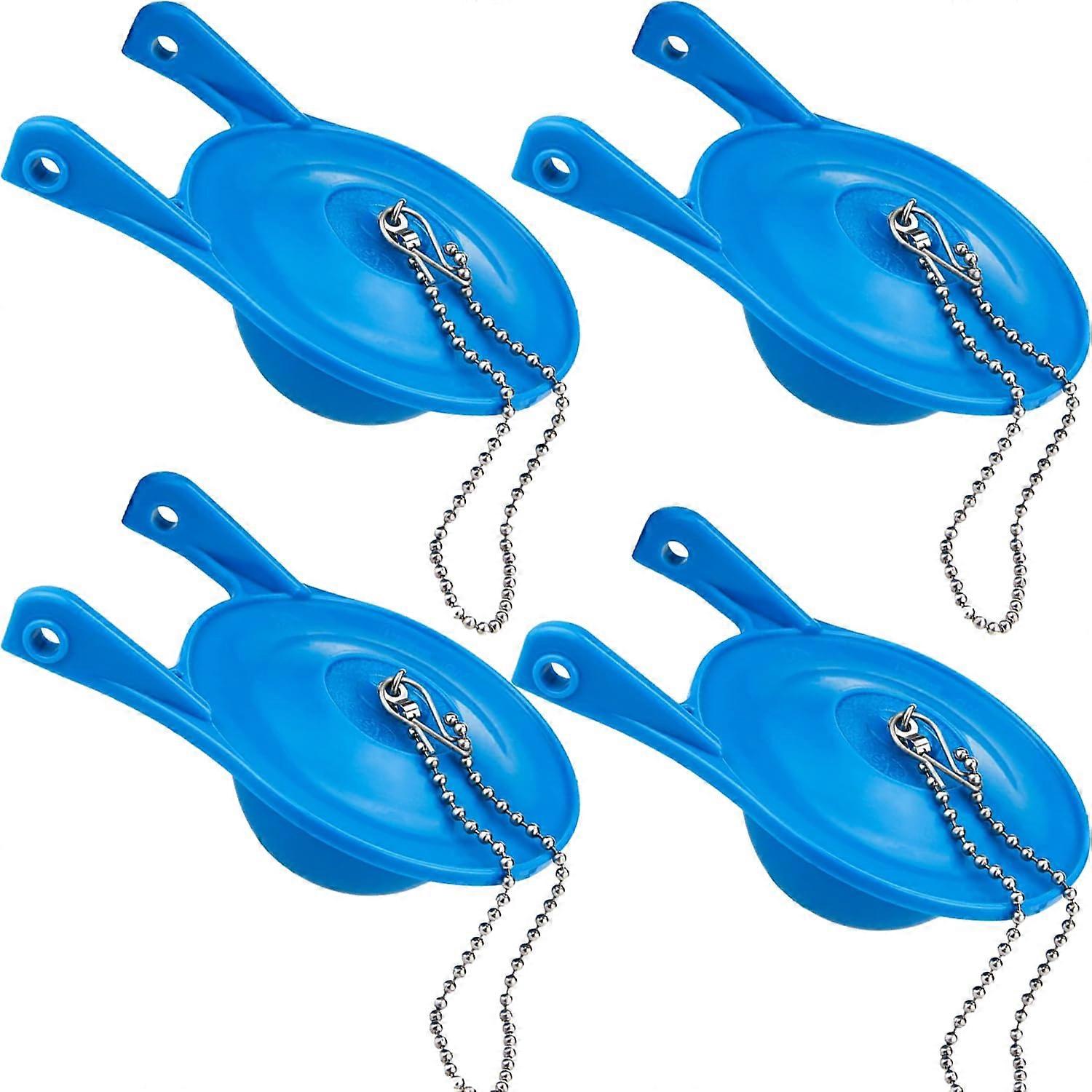 3-Inch Toilet Flappers Replacement for Gerber 99-788 Rubber Flapper, Fits 3 Inch Flush Valve, Easy Install, 4-Pack