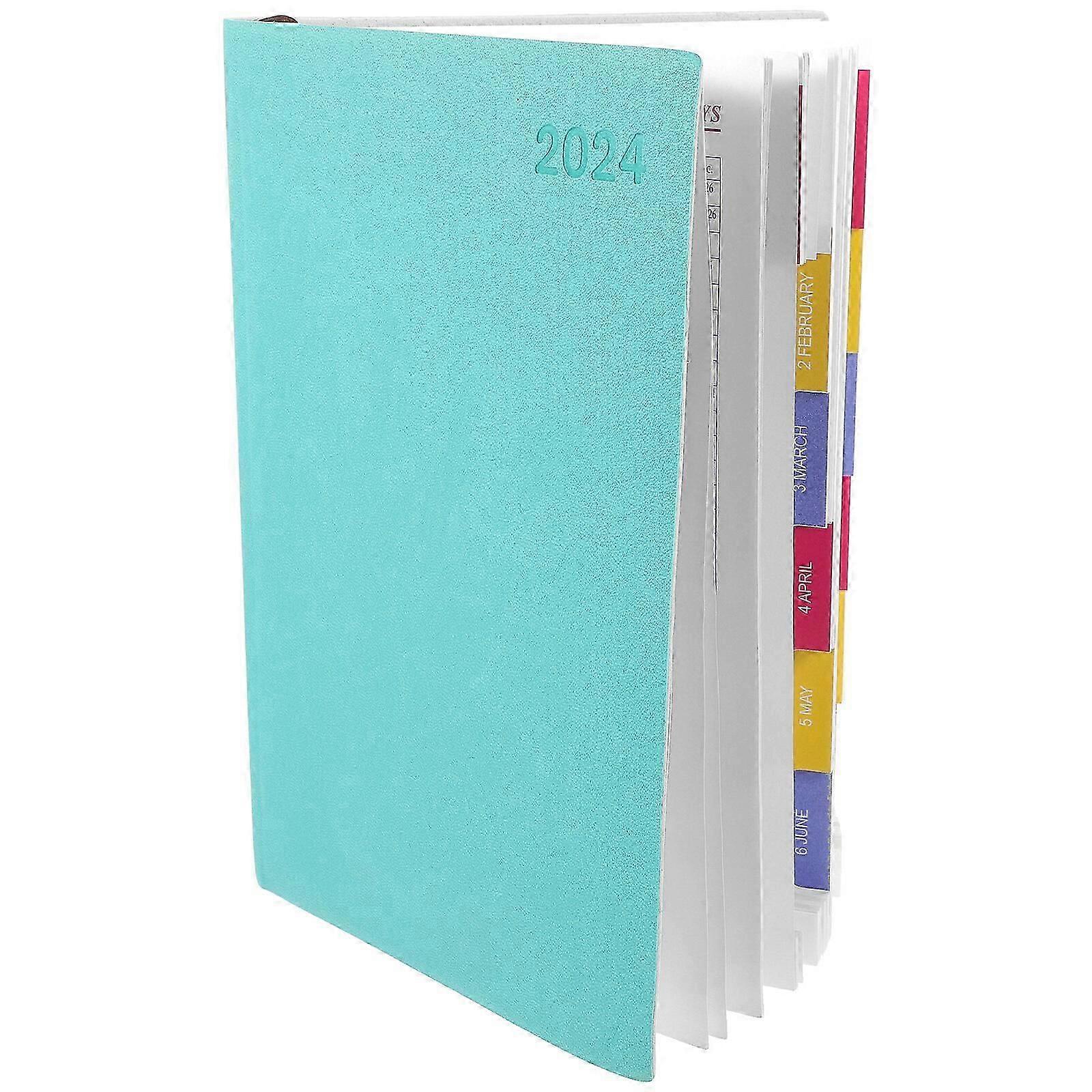 Agenda Daily Planner English 2024 Planner English Notebook Daily To Do List Notebook