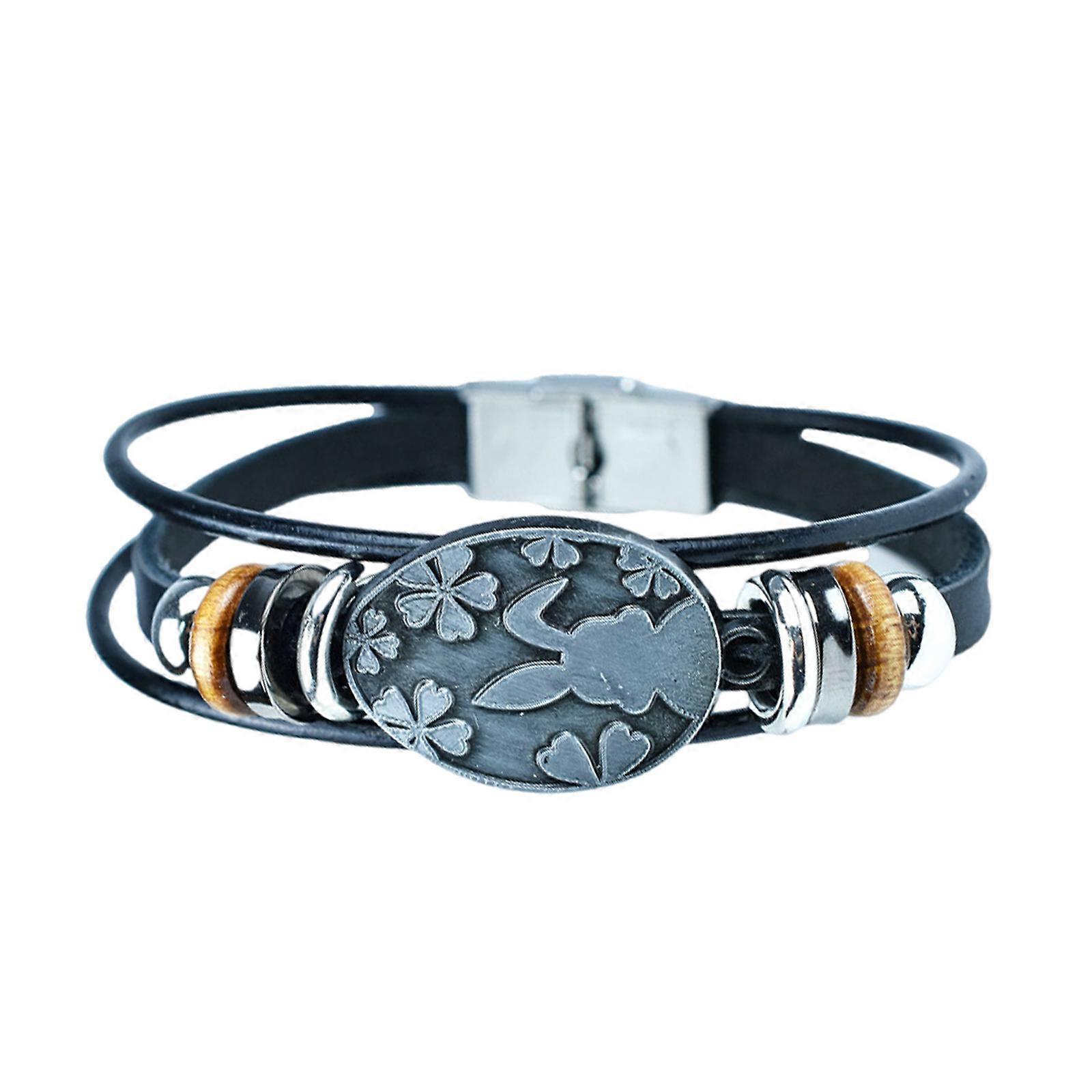 User Friendly Easter Rabbit Egg Bracelet with Intricate Weaving Creative Wrist Chain Charm Ideal for Holiday Gatherings