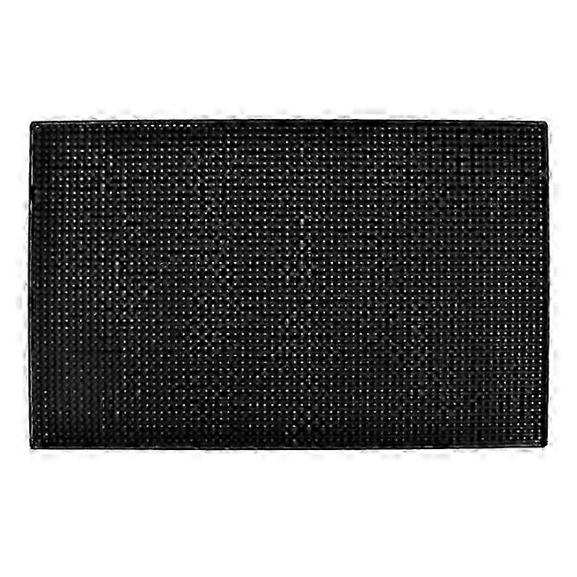 Black Dish mat & Dish rack - 45 x 30 cm