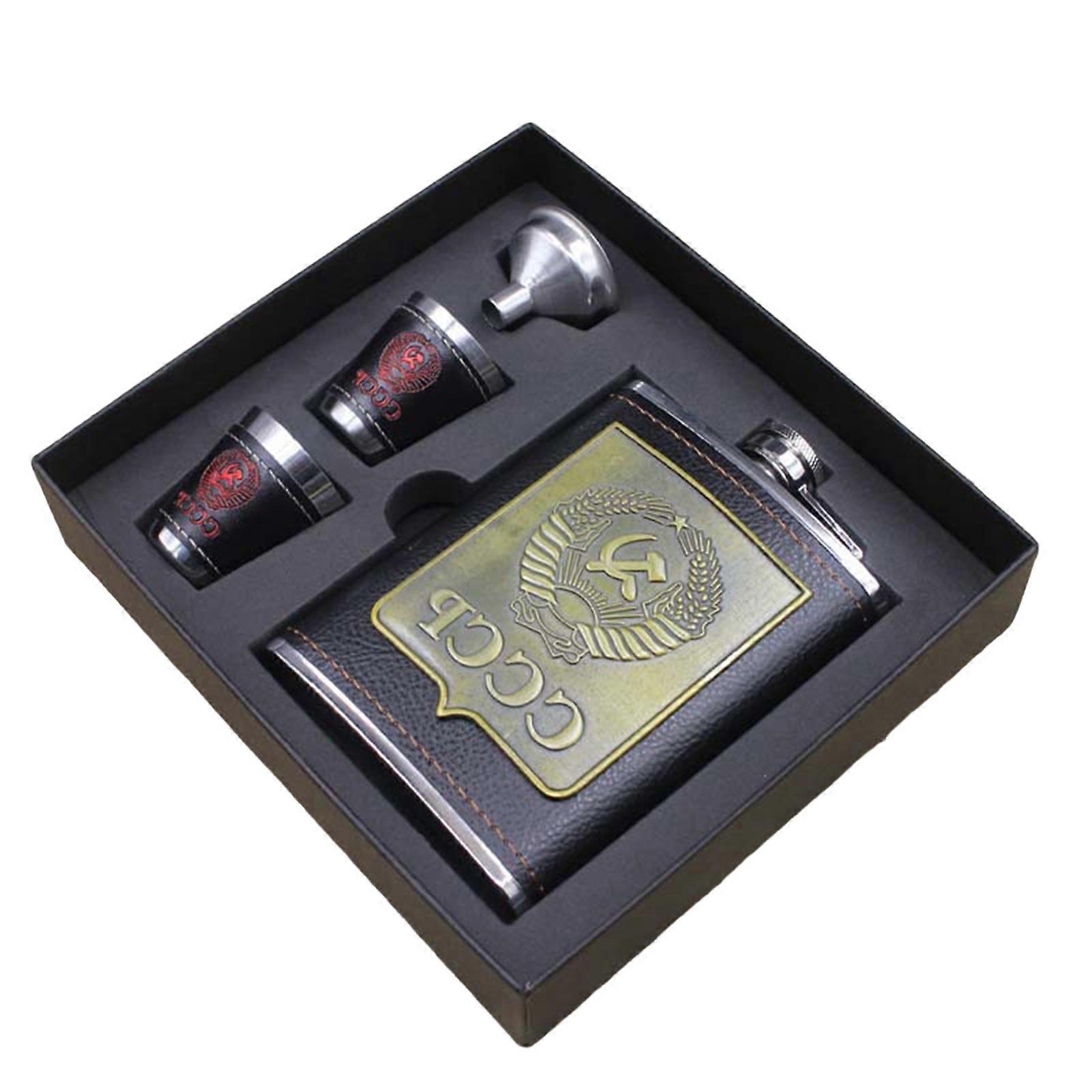 Creative 8 Oz Stainless Steel Jug Portable Pocket Hip Flask