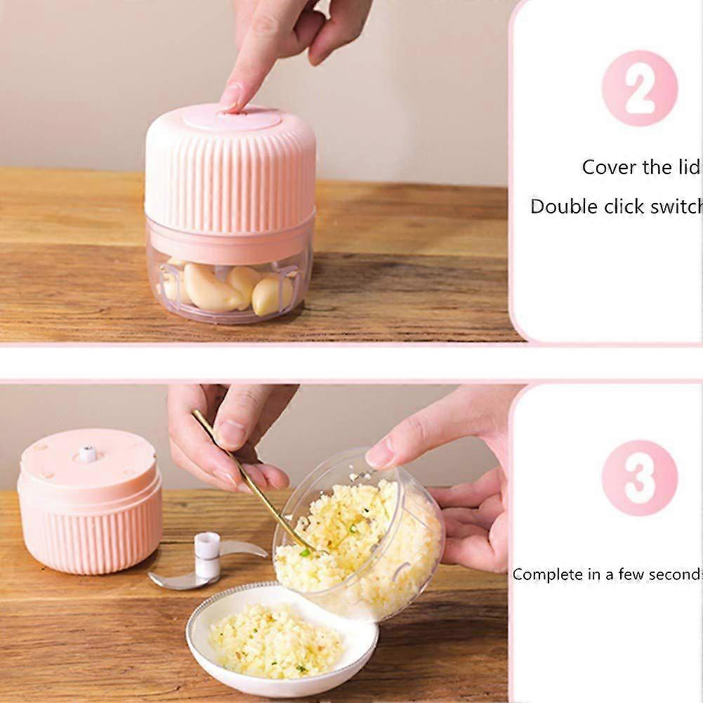 Garlic Press Mini Electric Garlic Press