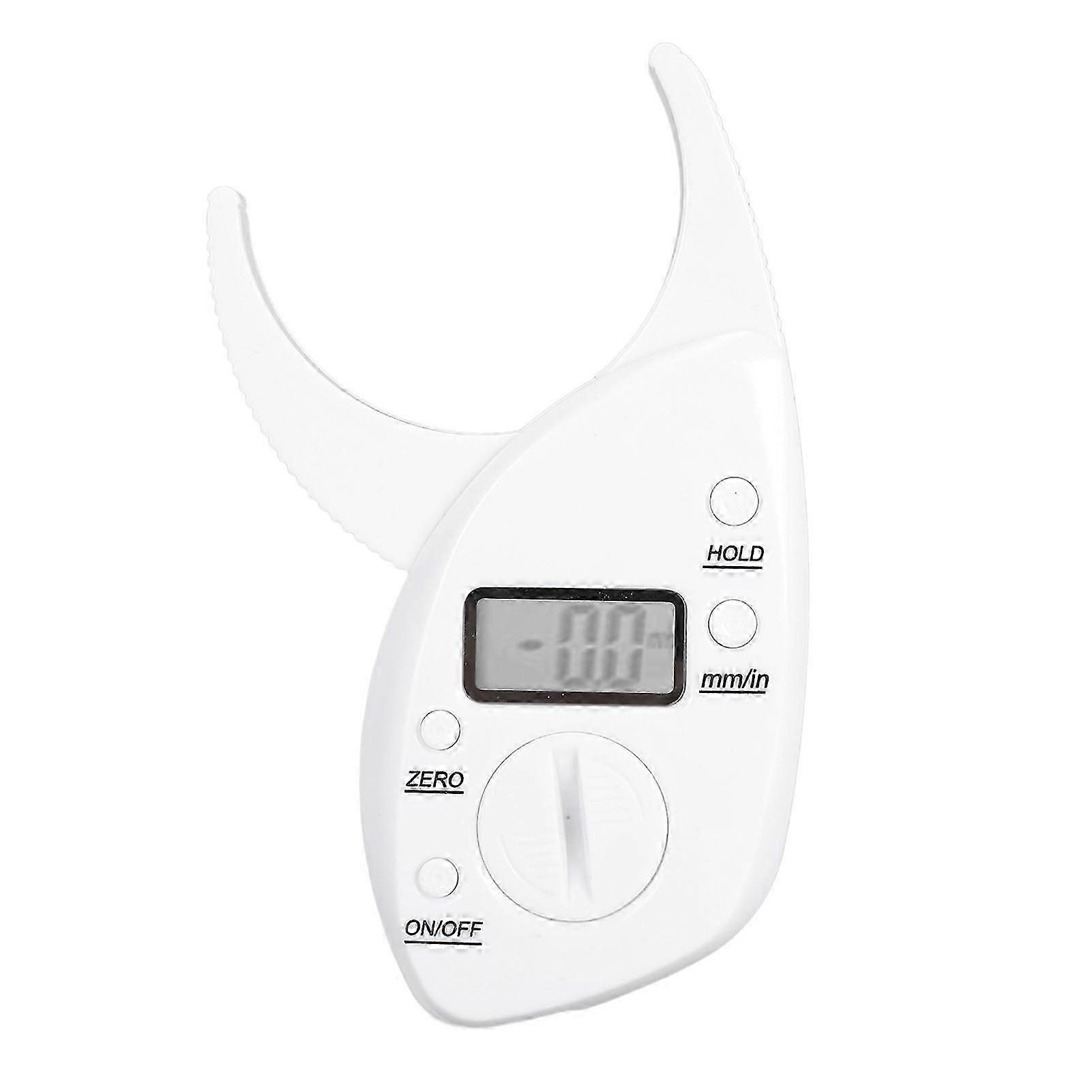 Body Fat Caliper Professional Accurate High Sensitivity Digital LCD Portable Skin Fat Caliper Tester for Women Men