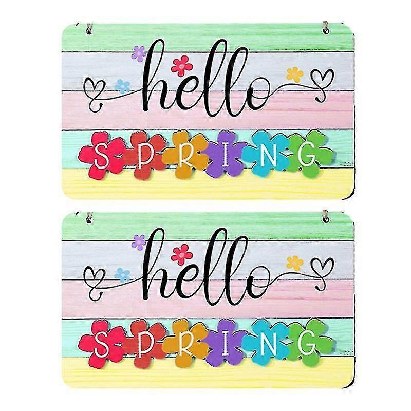 2pcs Wood Board Ornament