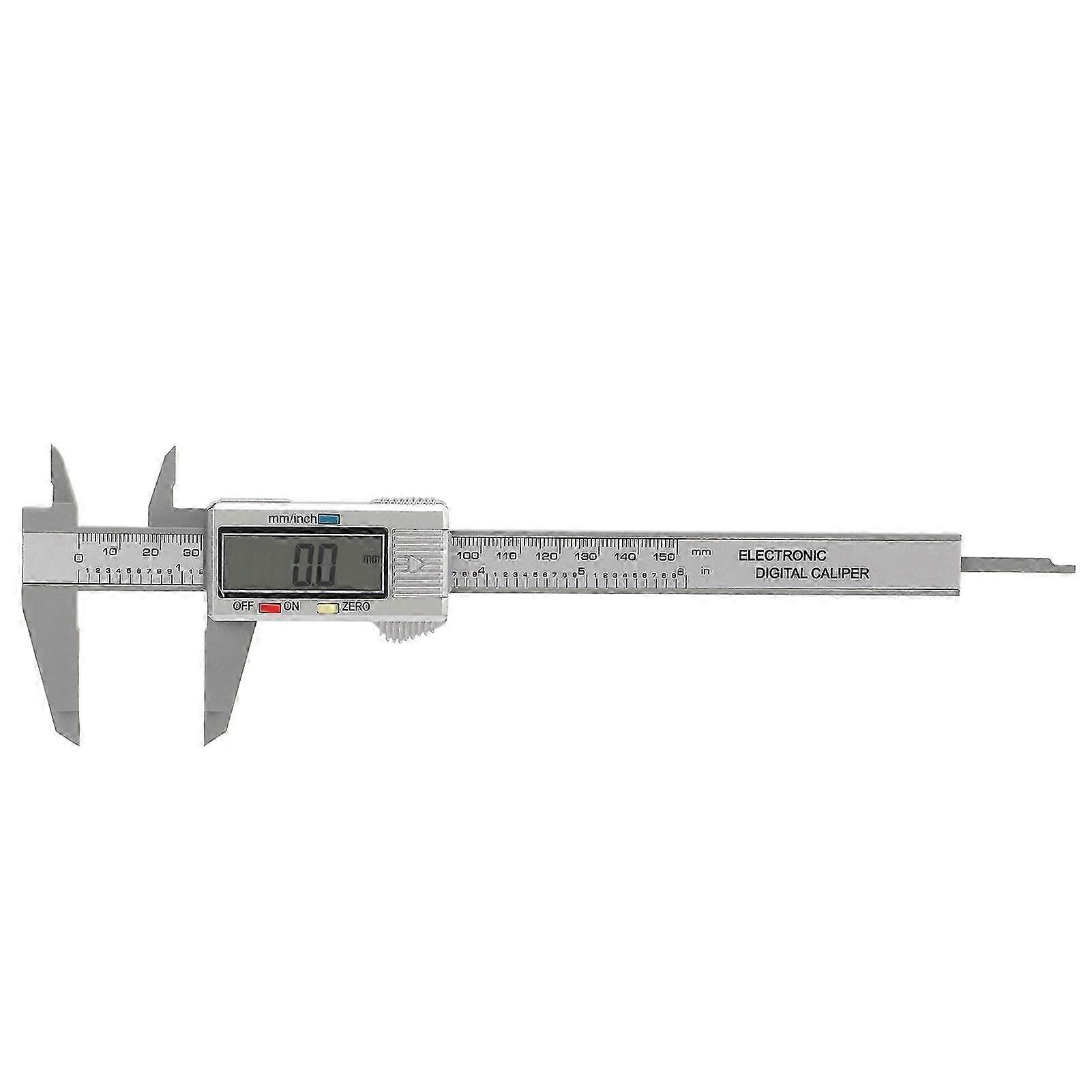 Digital Vernier Caliper Plastic Electronic Large LCD Screen Display Caliper for Differential Measuring