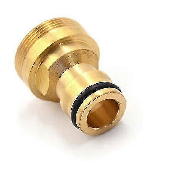 LM køkkenhanestik, massiv messing anti-rust universelt design til bred anvendelse i køkken eller haveområder, 1 stk DUX