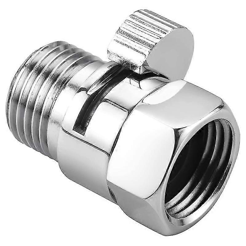 Shower Shut Off Valve Shower Flow Control Valve G1/2 Flow Pressure Regulator for Handheld Shower Bi