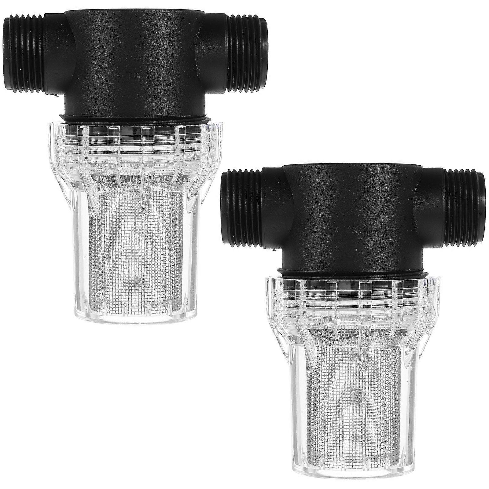 Inline Filter for Sediment and Garden Hose Sediment Filter for Car Wash and Household Water Purifier Ideal for Pressure Washer and Drip Irrigation