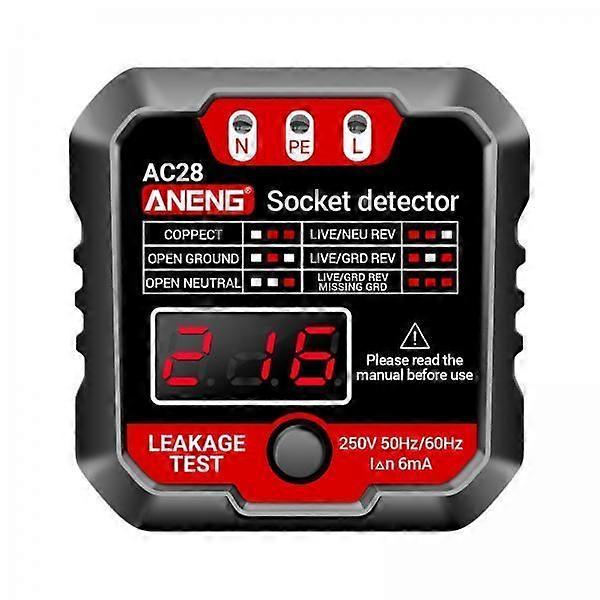 4x Outlet Tester Detector Electric Wiring Circuit Breaker Finders Automatic