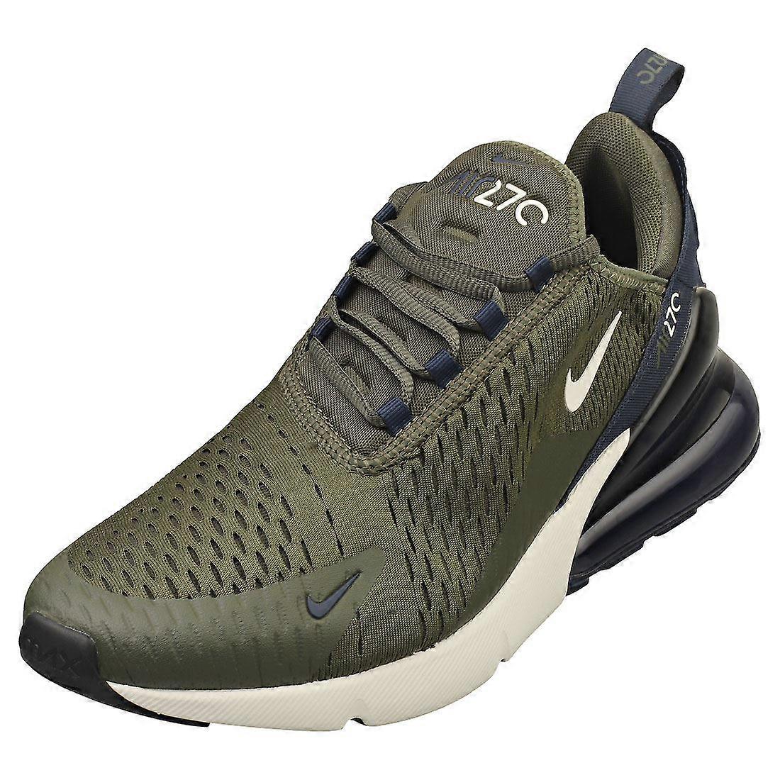 Nike Air Max 270 卡其色海军蓝男士时尚运动鞋