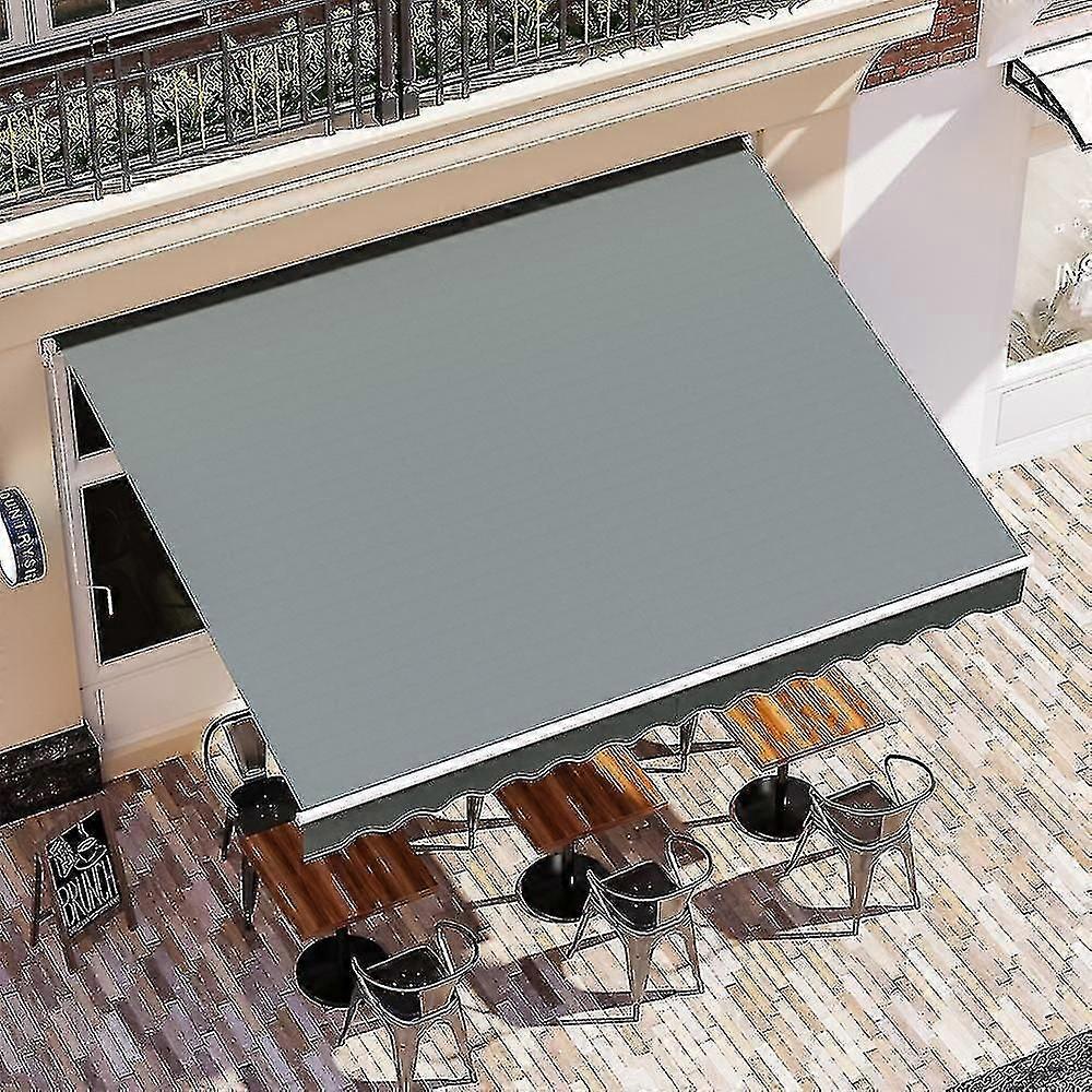 Outdoor Patio Manual Awning Canopy