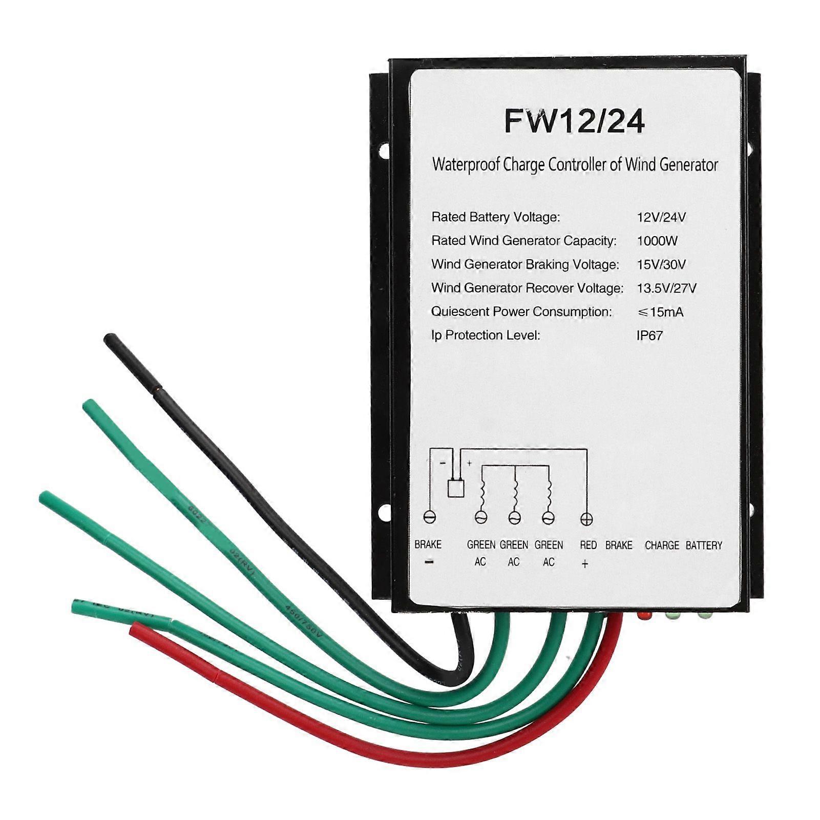 2025 Latest Model  Wind Turbine Charge Controller Waterproof Solar Wind Hybrid