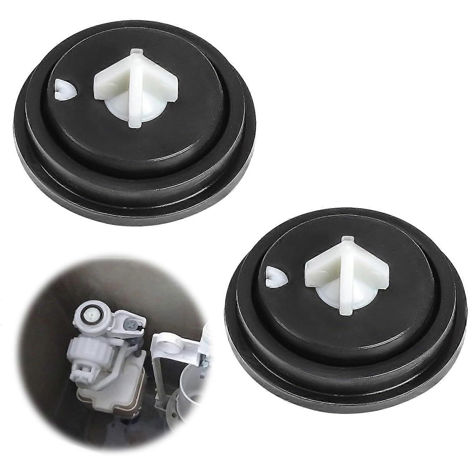 Pack Valve Diaphragm Washers, Float Valve Diaphragms, Easy Flush Repair, Float Valves, Quality Rubber Material (2PCS)