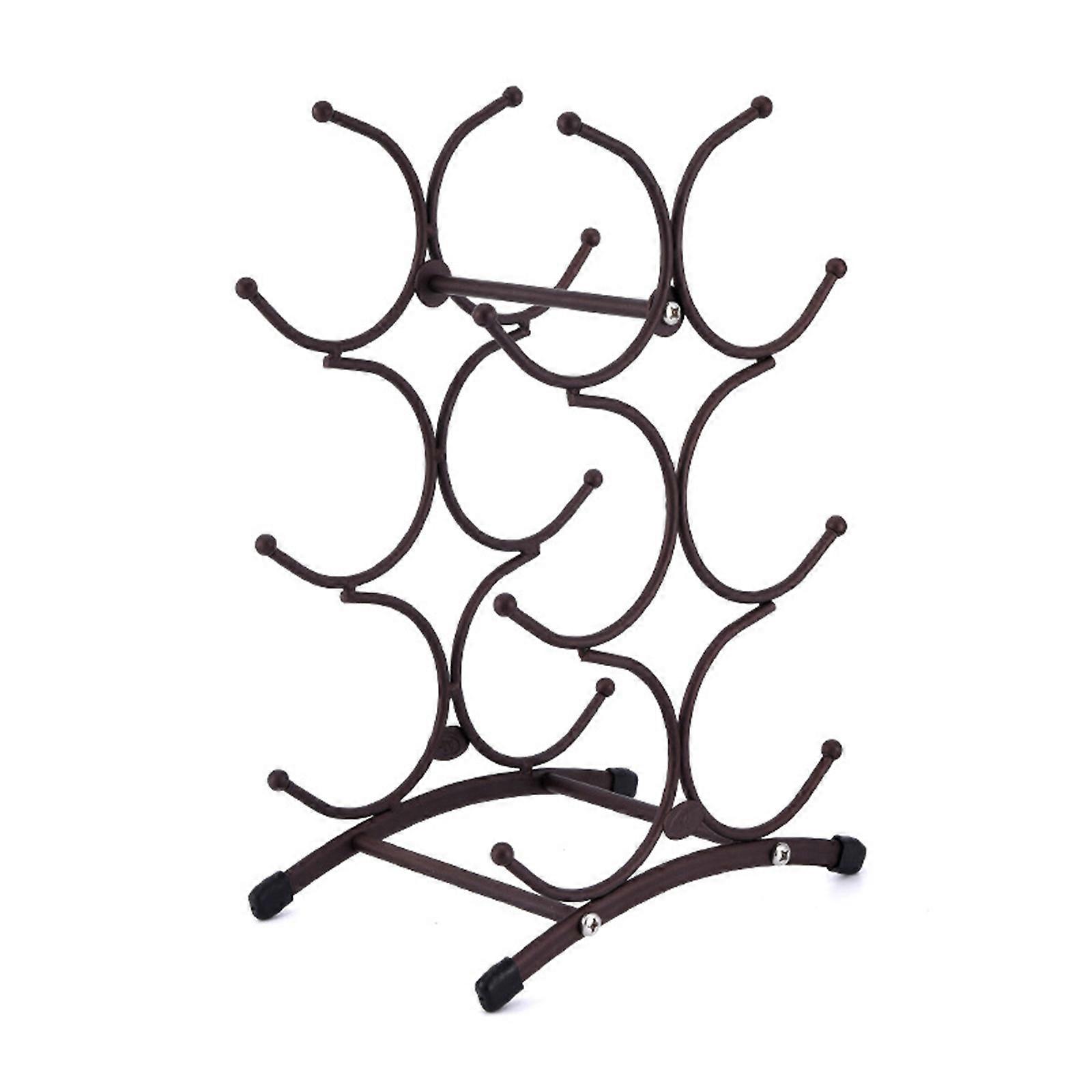 Elegant Wine Stand Practical Countertops Wine Bottles Display Rack Wine Holder for Kitchen Bar Reliable Storage Rack