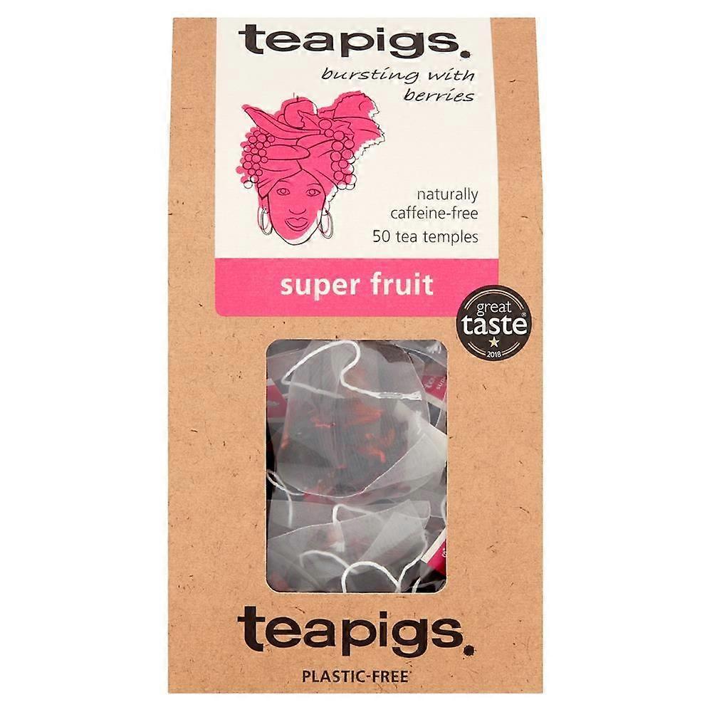 Teapigs super fruit 50 tea temples