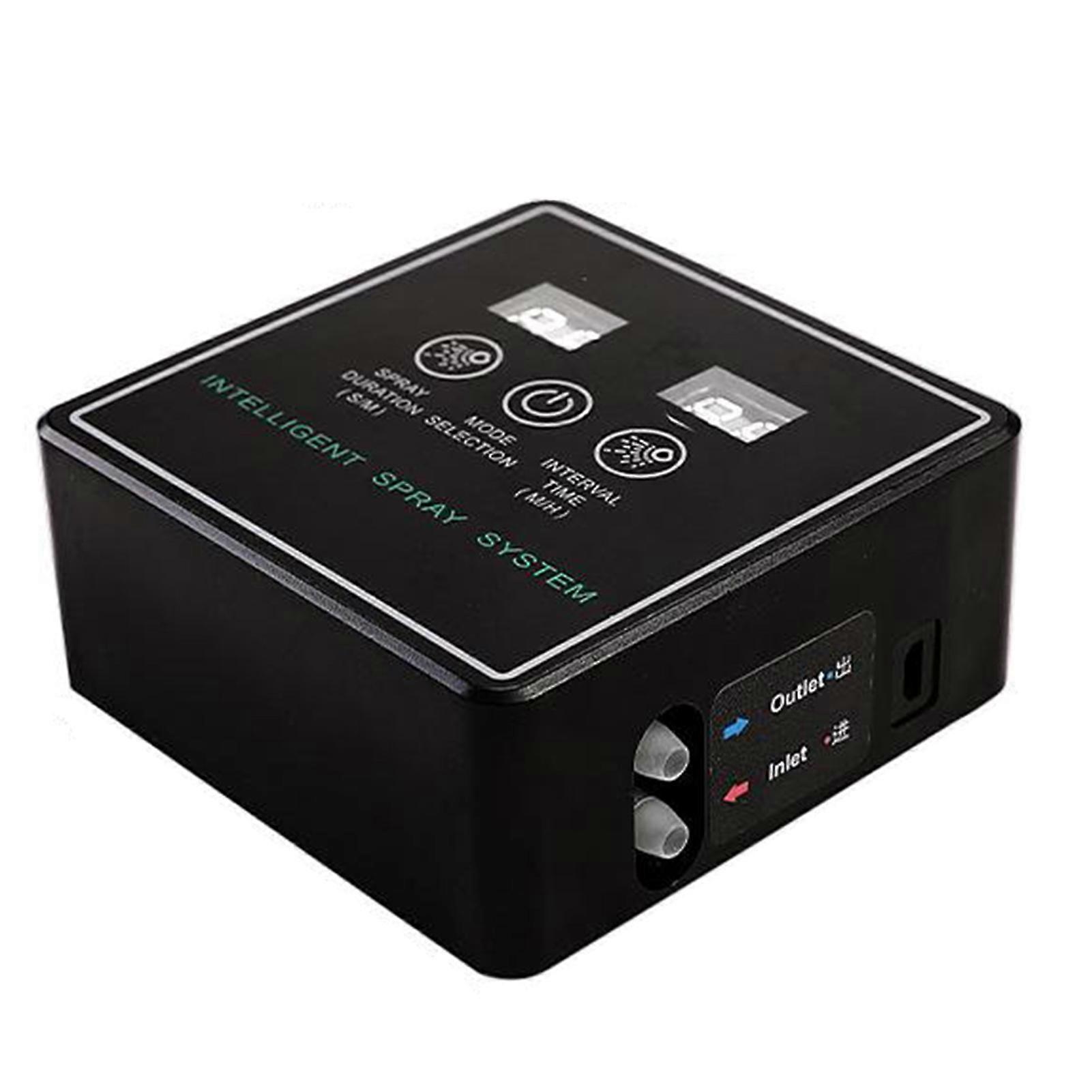 Smart Rainforest Box Spray System Reptile Automatic Misting Kit with Timer Terrariums Humidifier with 360°Adjustable Misting Nozzles