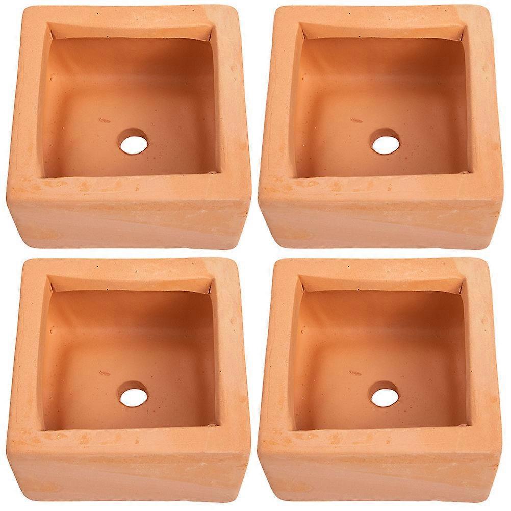 Breathable Clay Planters, Enhance Growth of Small Plants in Any Environment