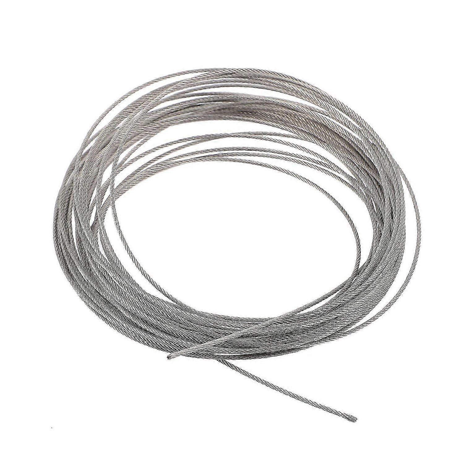 Stainless Wire Rope Braided Wire Rope Cable for Railing Hanging Clothes 10M