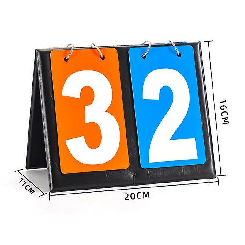 1PC Scoreboard Tabletop Scoreboard Score Keeper Portable Basketball Score Counter For Basketball Badminton Volleyball