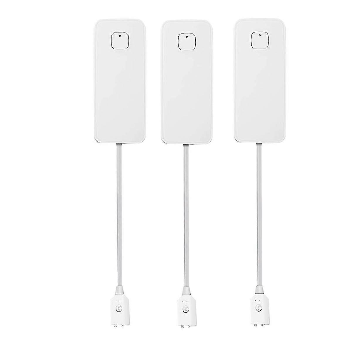 WiFi Water Ieak Detector for Home 3 Pack, Smart Water Leak Sensor with 80dB Alarm and App Alerts, Water Sensor Alarm
