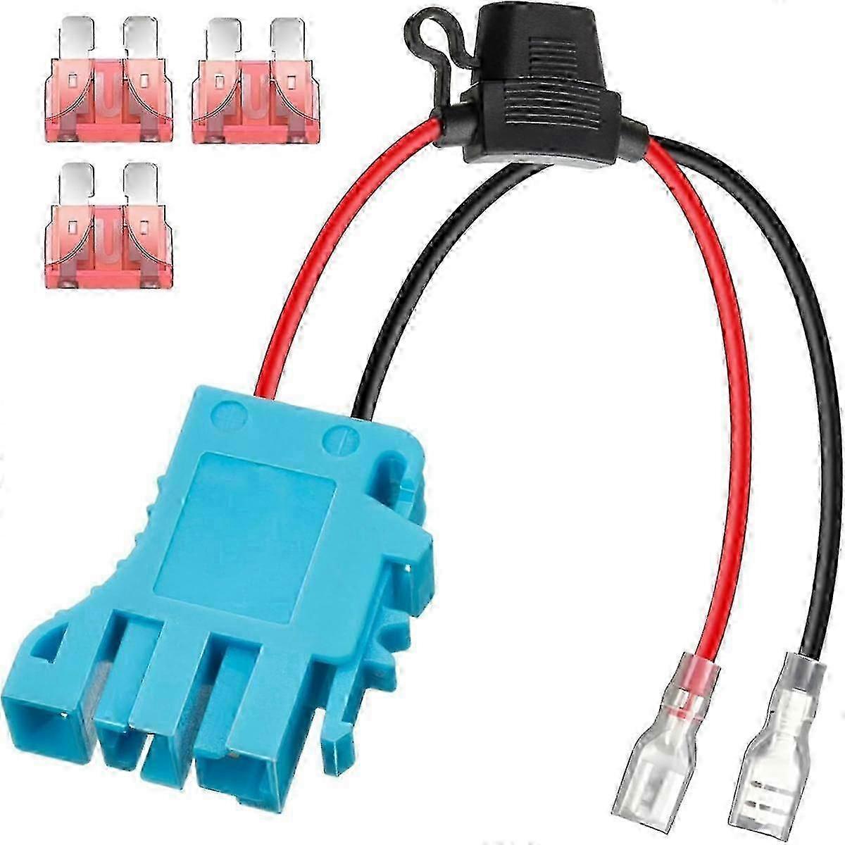 12 AWG Wire Harness Connector Replacement Compatible with Peg-Perego 12V SLA Battery Ride on Vehicle Riding Toys Edition 0701