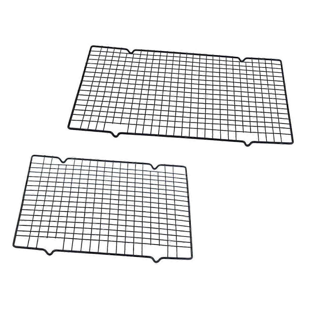 1 Set NonStick Cooling Rack Oven Grill Rack 2 Pieces