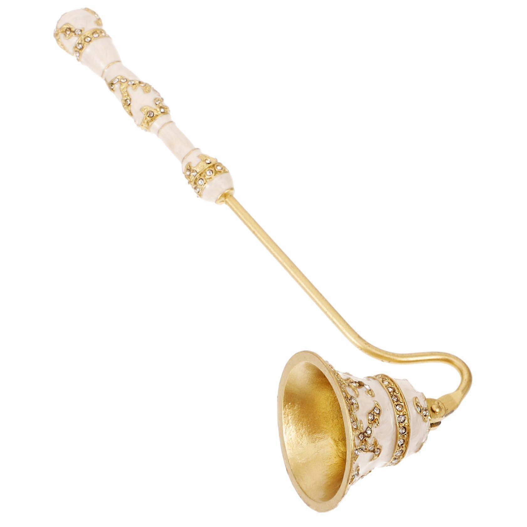 Candle snuffers extend the life of the candle and prevent the wick from smoldering