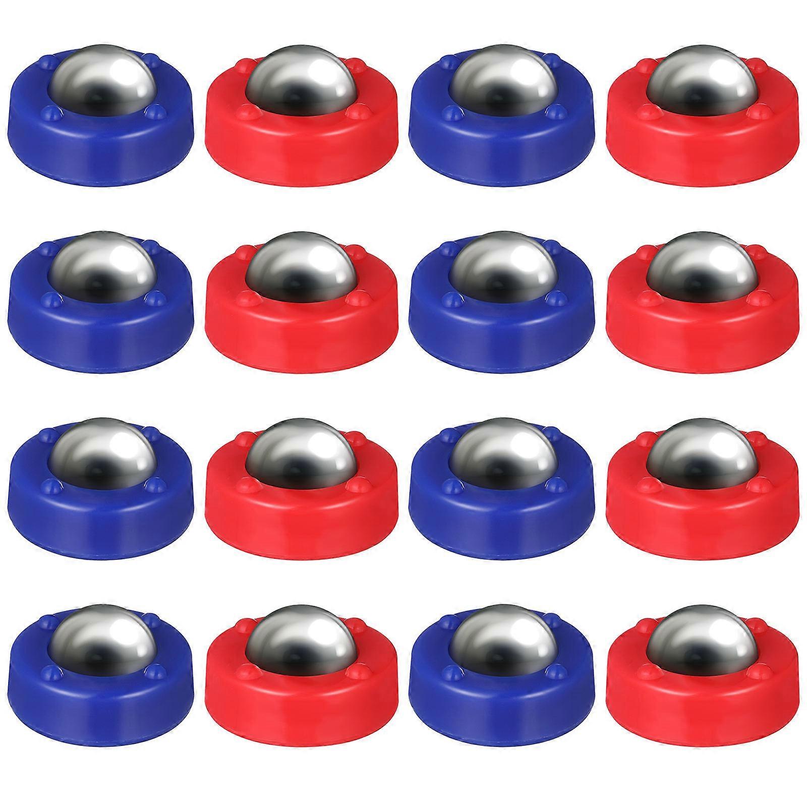 16pcs Mini Tabletop Shuffleboard Game with Vibrant Sliding Beads – Compact Design for Indoor Outdoor Play – Great for Kids Birthday Party Fun