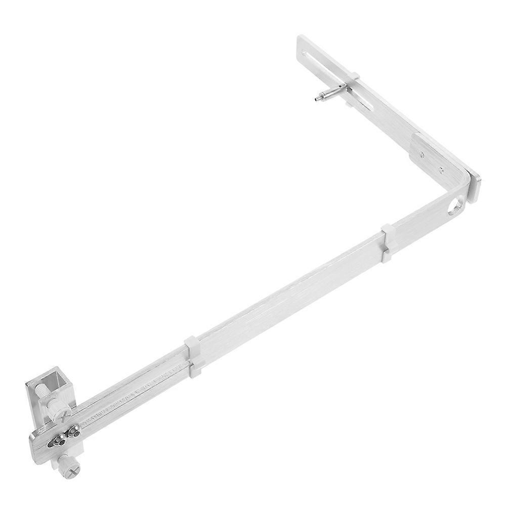 Aquarium Lamp Bracket Holder Fish Tank Accessories Full Illumination Clamp Glass Silver 41.00X27.00X7.00CM 1Pack
