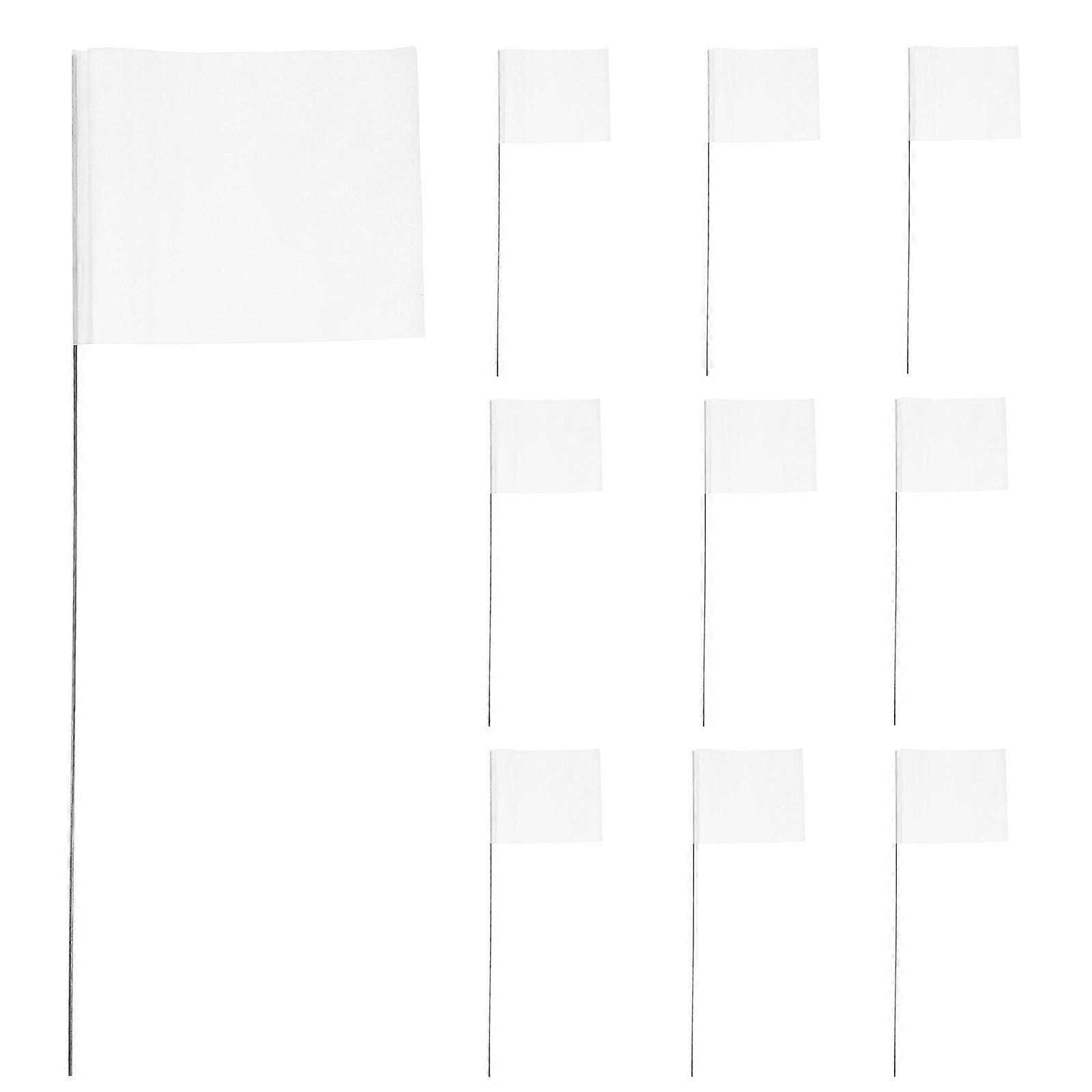 Flag Markers For Yard Small Flags For Yard And Garden Outdoor Projects Rectangular Steel Wire 50Pack