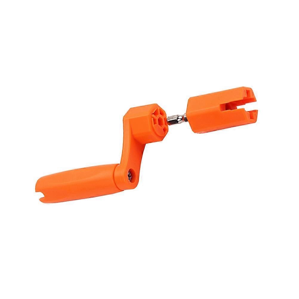 Pin Puller Chitarra Peg Winder Strumento String Winding Per Musicisti Arancione 1 Set