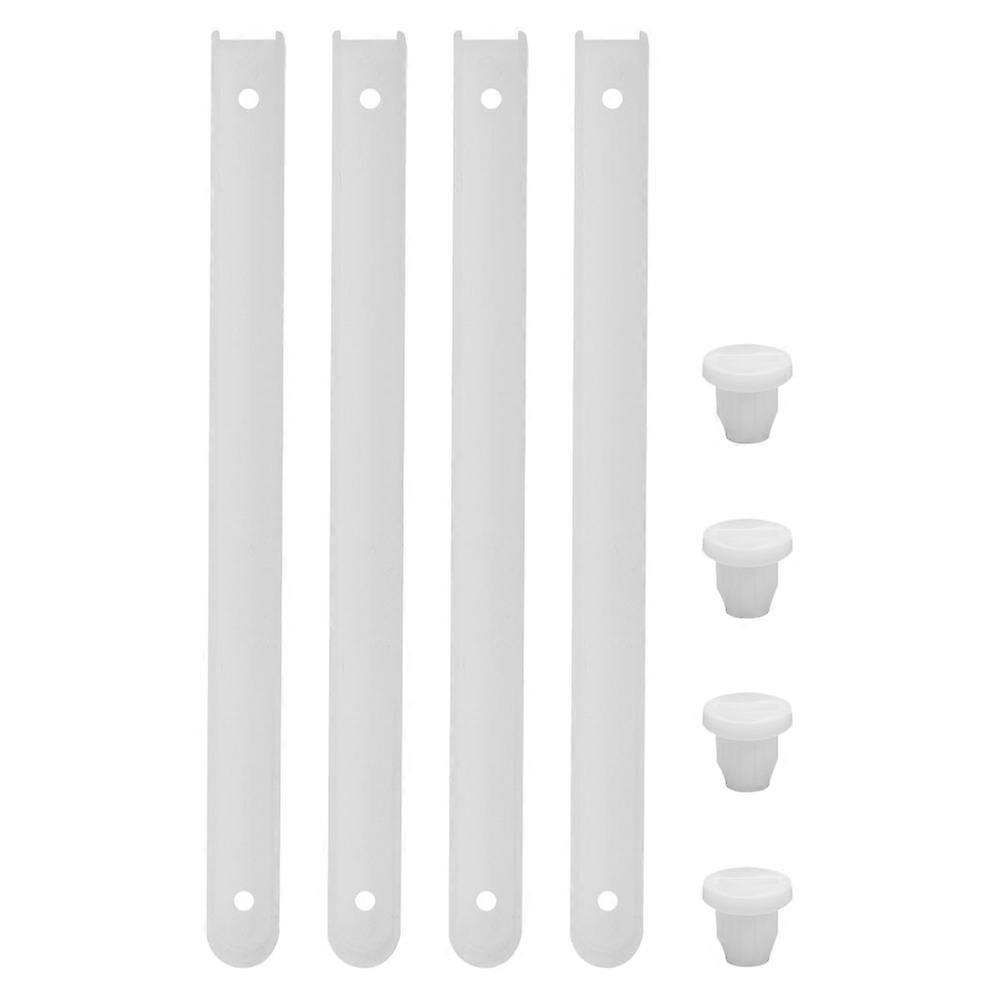 Dresser Drawer Slides Plastic Cabinet Sliders Quiet Performance Diy Enthusiasts 4Sets