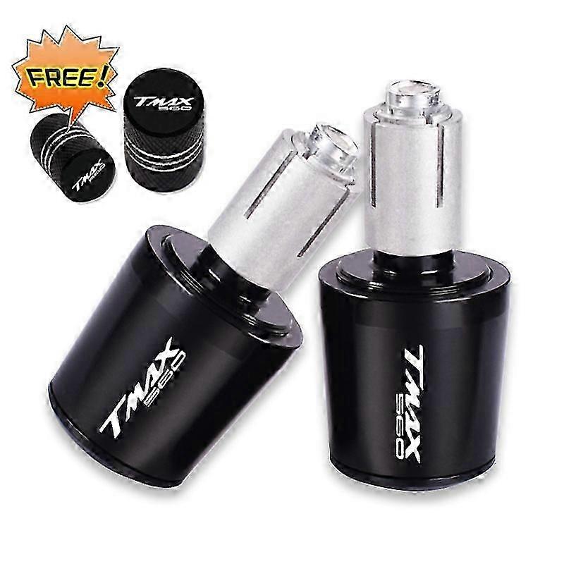 Fit For  YAMAHA T-MAX TMAX 560 T max 560 T-Max560 TMAX560 2020 Motorcycle CNC Handle Bar Handlebar Grips Cap End handle Plugs cap
