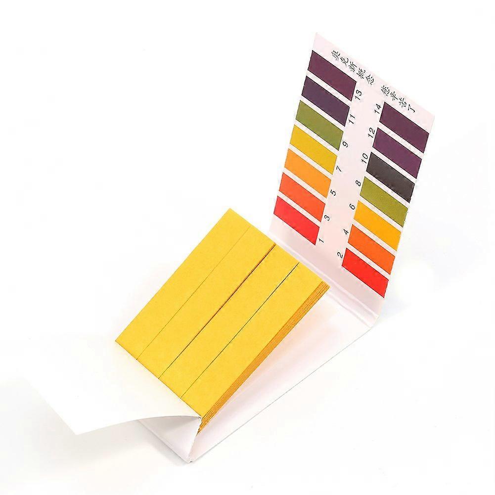 PH Test Strips 80 Count Full Range Acid Base Litmus Kits 1-14 pH Value for Water Soil Urine Saliva Testing
