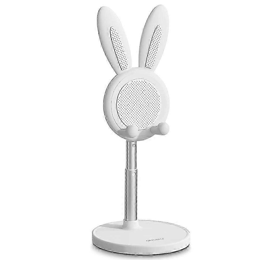Mobile phone desktop bracket - white