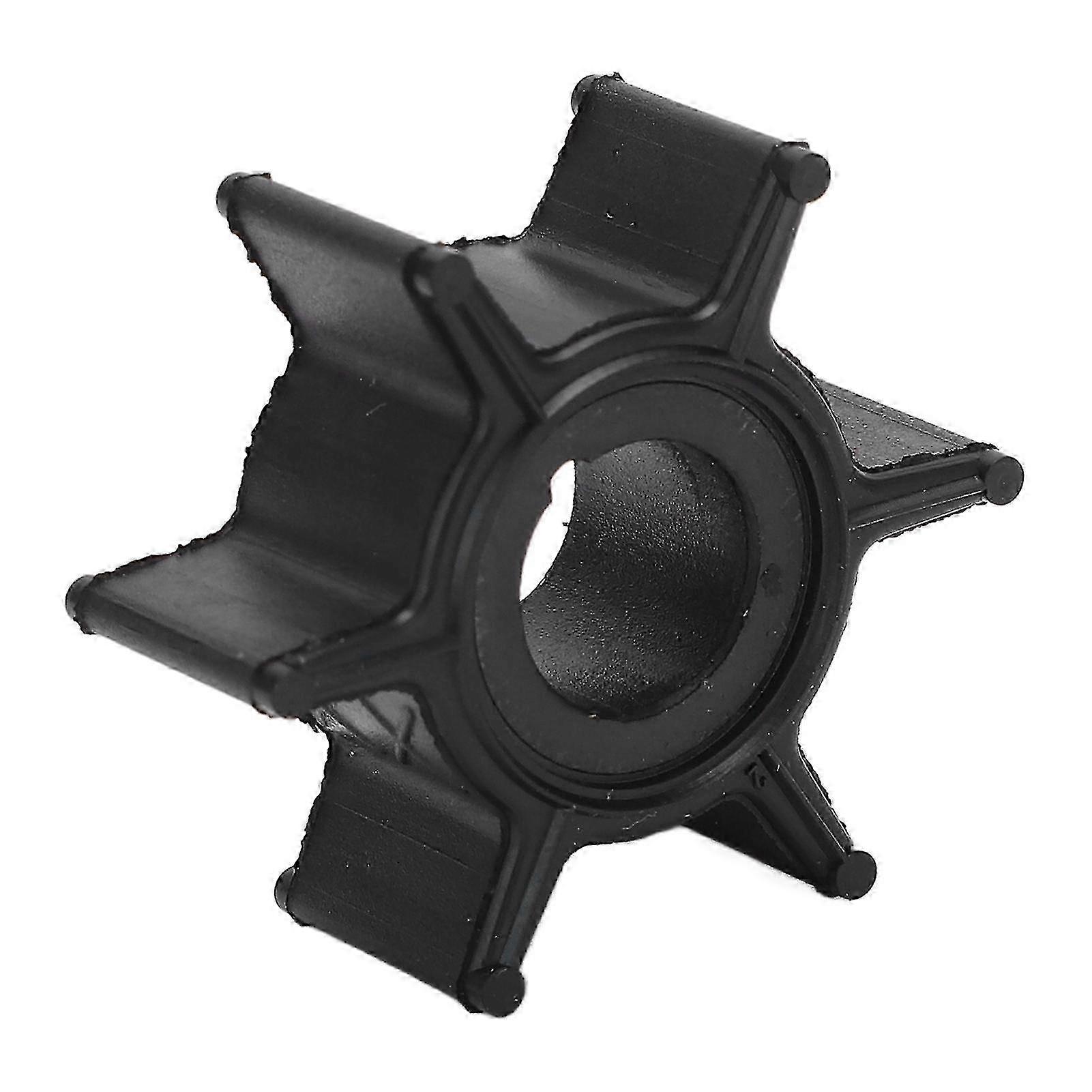 Water Pump Impeller for 2-6HP Outboard Motors - Neoprene Rubber, 6 Blades