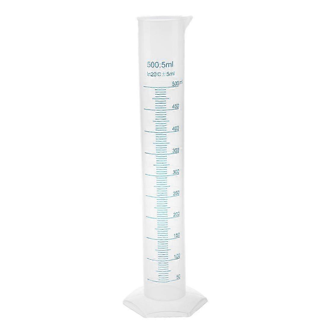 500 ml Plastic Transparent Graduated Tube