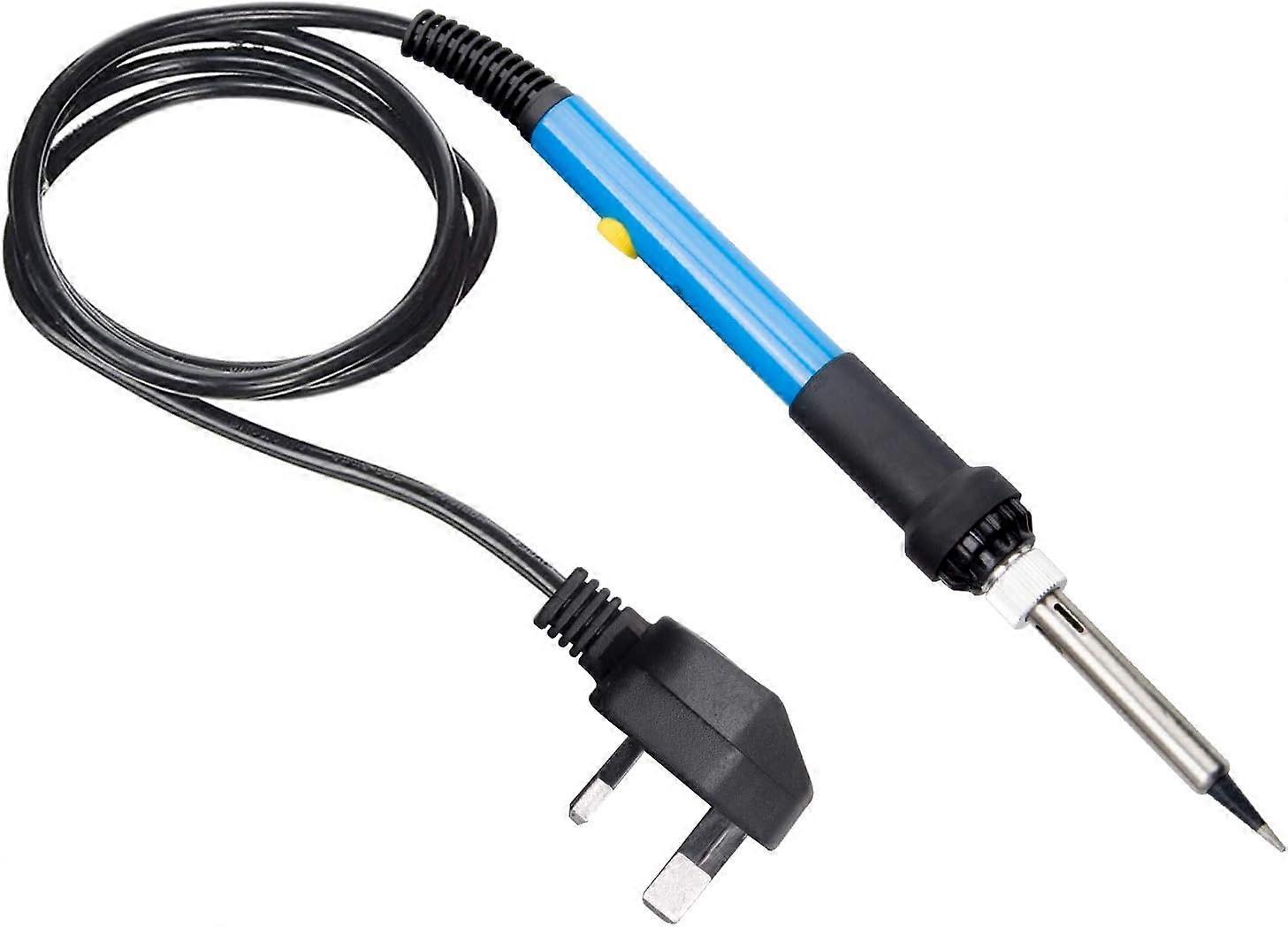 60W adjustable temperature soldering gun with precision tip and UK plug