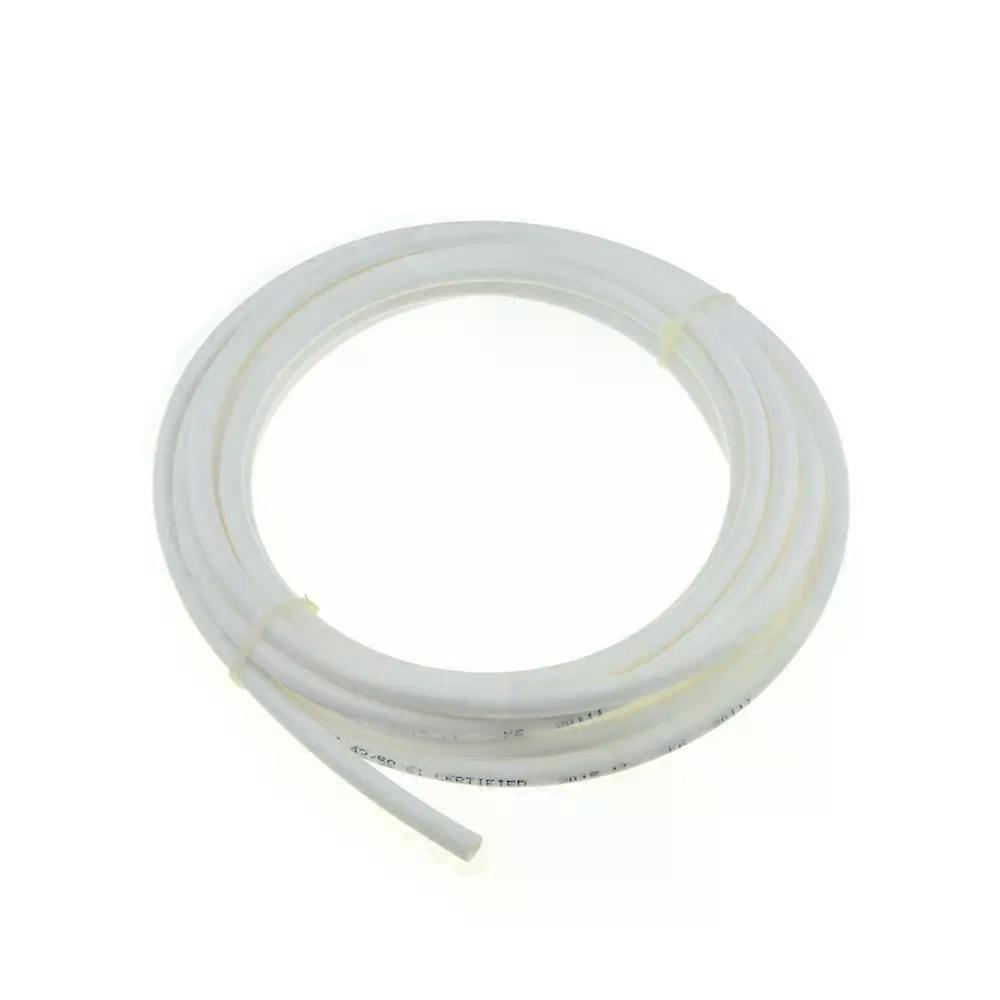 1 Metre RO Su 1/4 5/16 3/8 İnç OD PE Hortum Boru Ters Ozmoz Akvaryum Filtre Sistemi Için Beyaz Esnek Boru Borusu