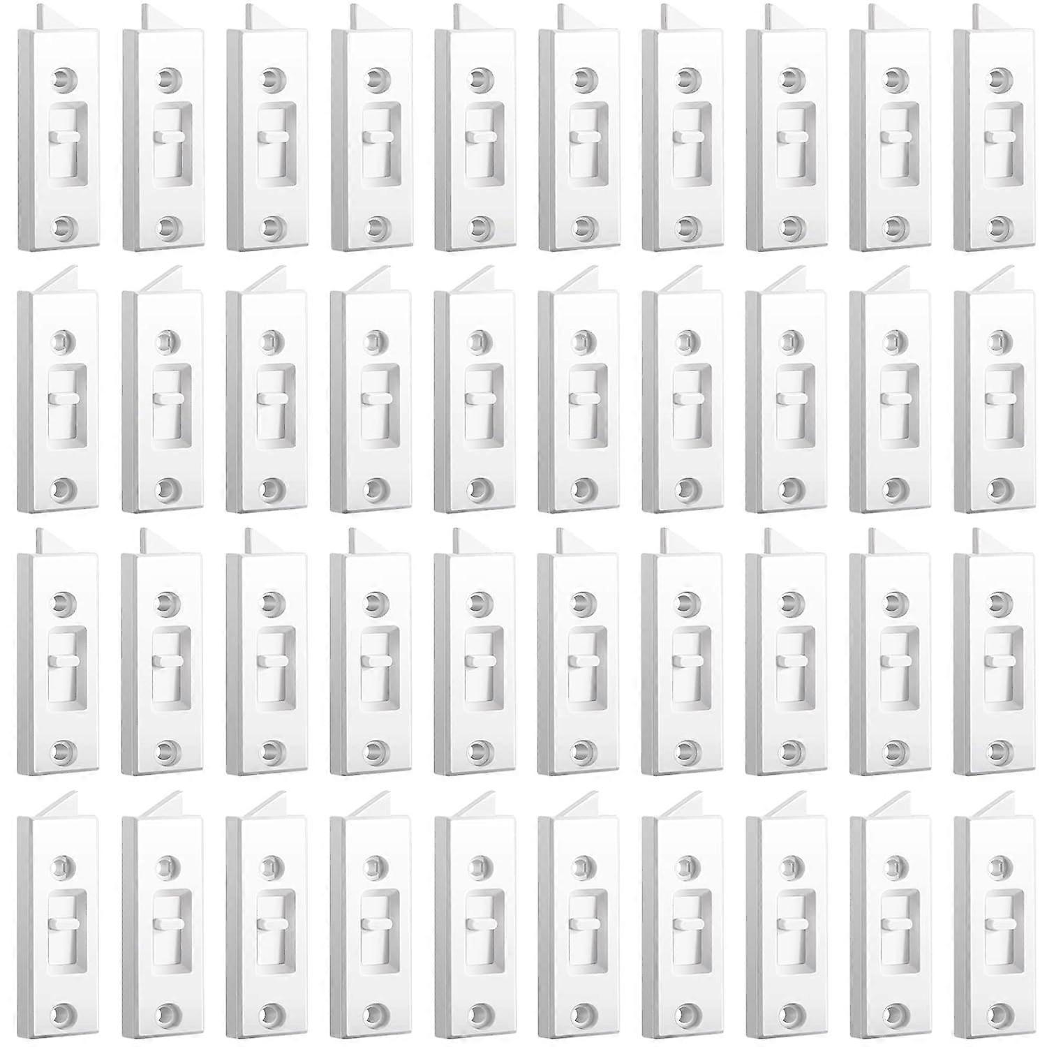 Window Latch Locks Window Parts and Hardware Window Tilt Latch Plastic Construction, Spring Loaded, 2 Inch Hole Center Spacing Sliding Lock R