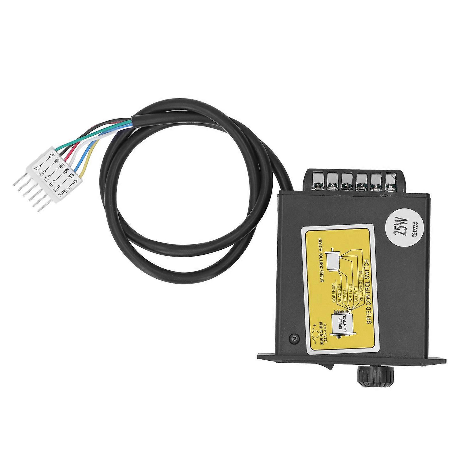 Motor Speed Controller 220V 25W Adjustable Speed Regulator for Equipment Machine