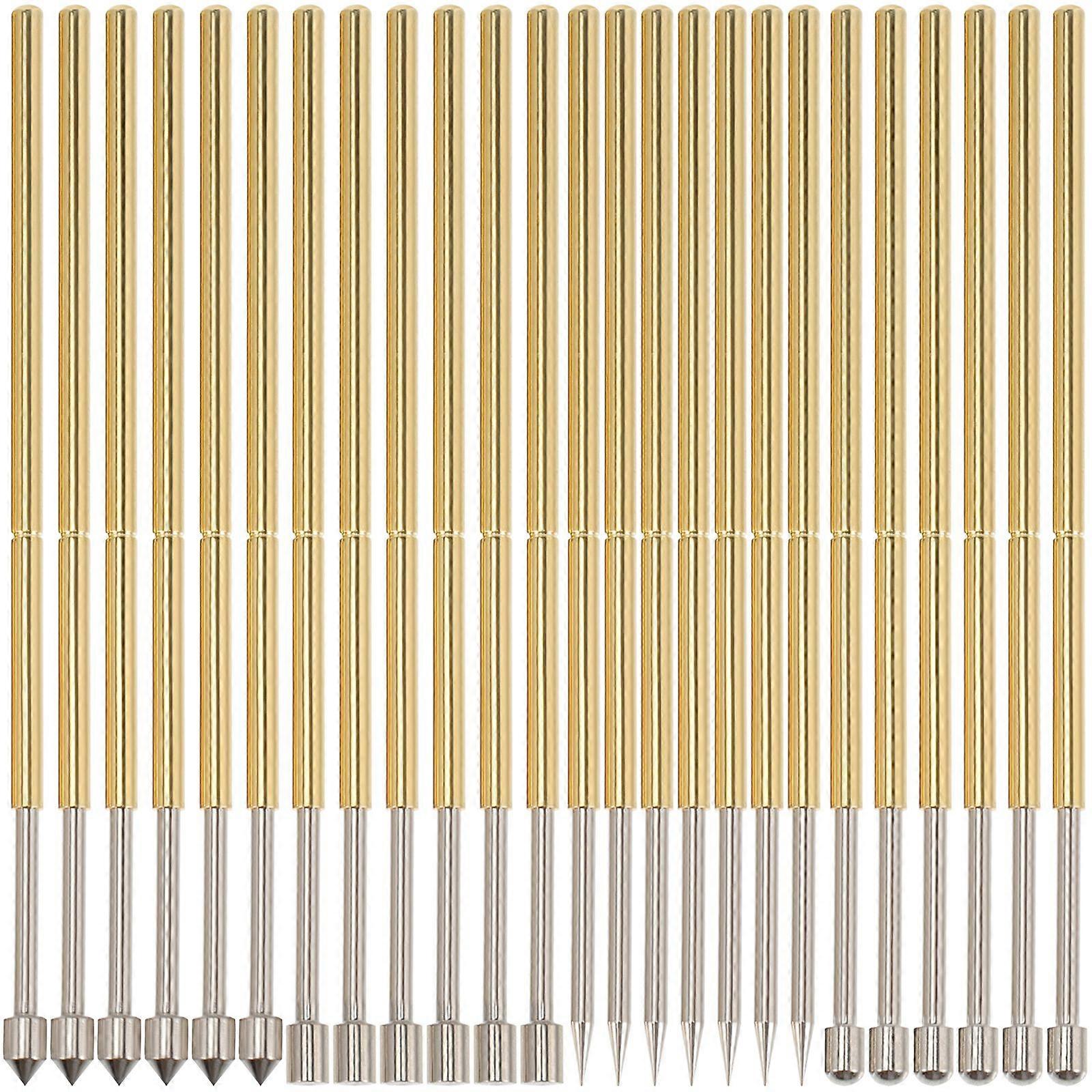 40pcs Spring Test Probe Spear Tip Probe For Printed Circuit Board Industry