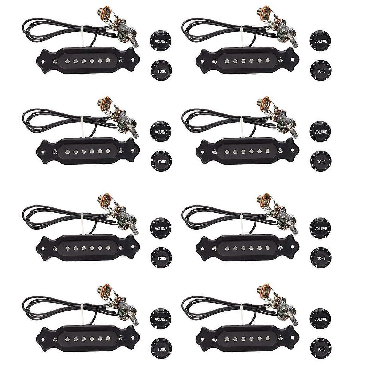 Pre-Wired 6-String Single Coil Pickup Harness with Volume & Tone